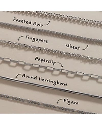 Alex and Ani Paperclip Charm Layering Necklace