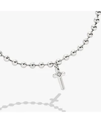 Alex and Ani Cross Ball Chain Bracelet