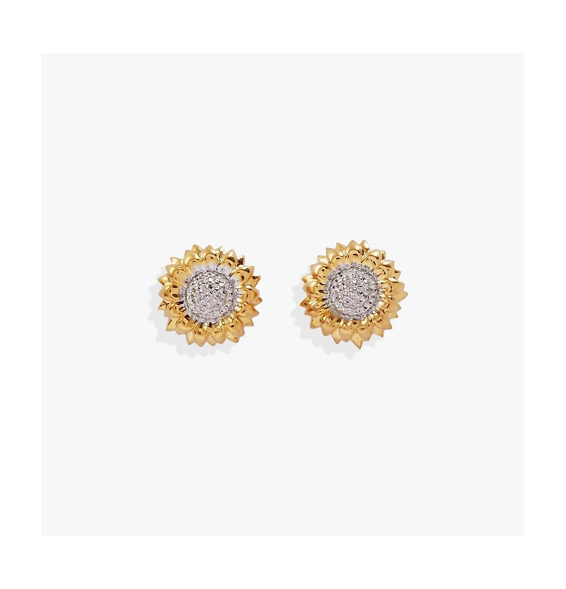 Sunflower Mini Studs