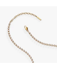 Crystal Tennis Chain Adjustable Necklace