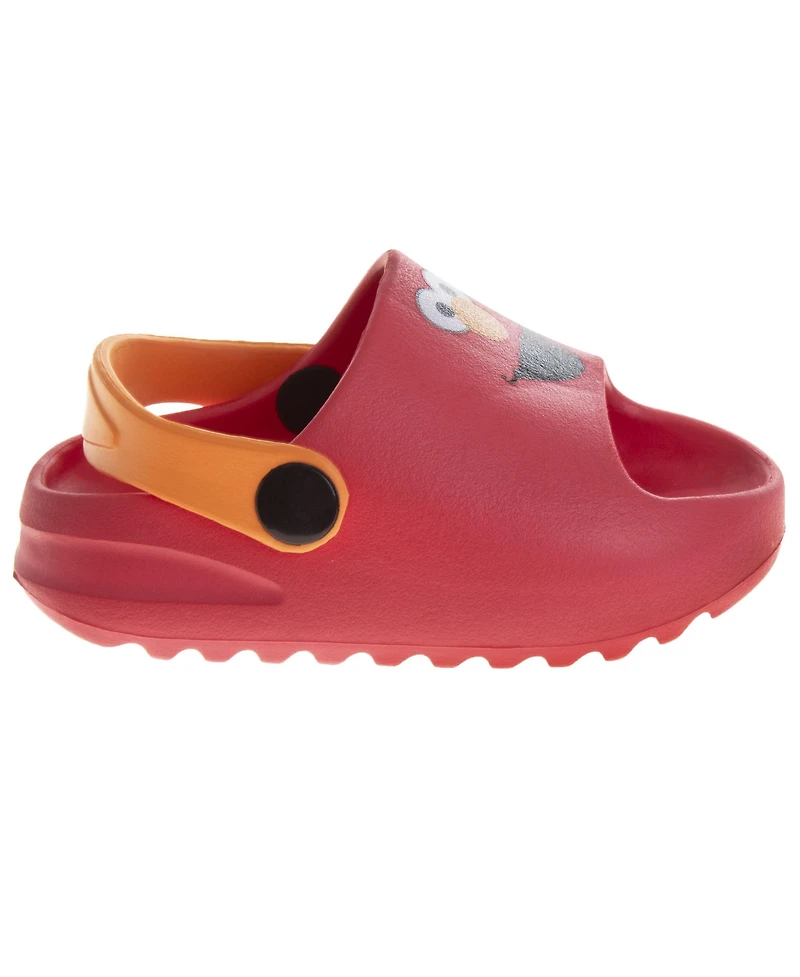 Sesame Street Toddler Boys Cookie Monster Waterproof Backstrap Sandals