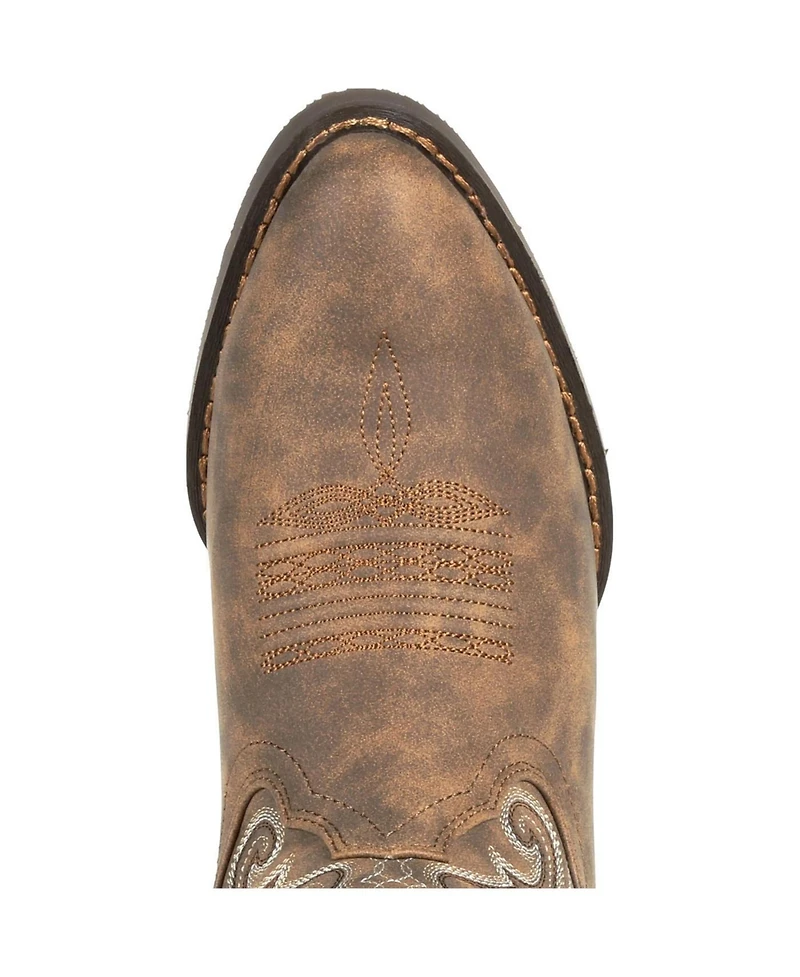 Crush by Durango Women's Distressed Shortie Western Boot