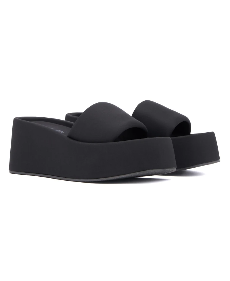 Olivia Miller Women's Uproar Wedge Sandal