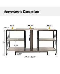 Patricio Flexible Tv Stand with Power Outlets