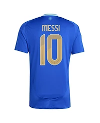 Adidas Men's Lionel Messi Blue Argentina National Team 2024 Away Replica Player Jersey