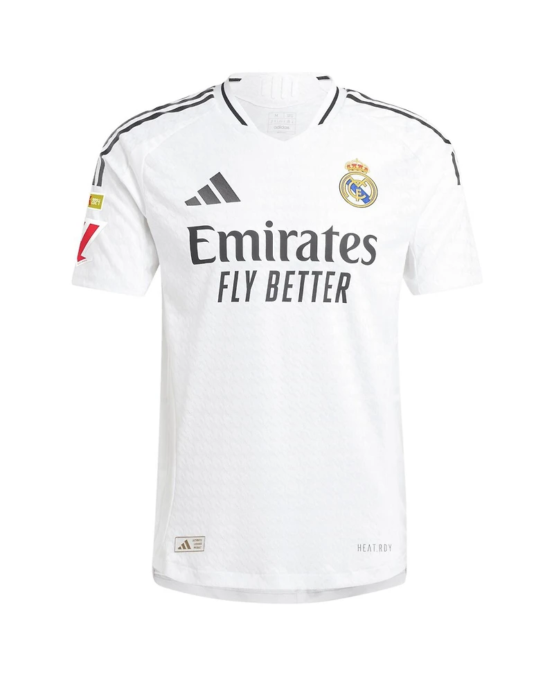 Adidas Men's Vini Jr. White Real Madrid 2024/25 Home Authentic Player Jersey
