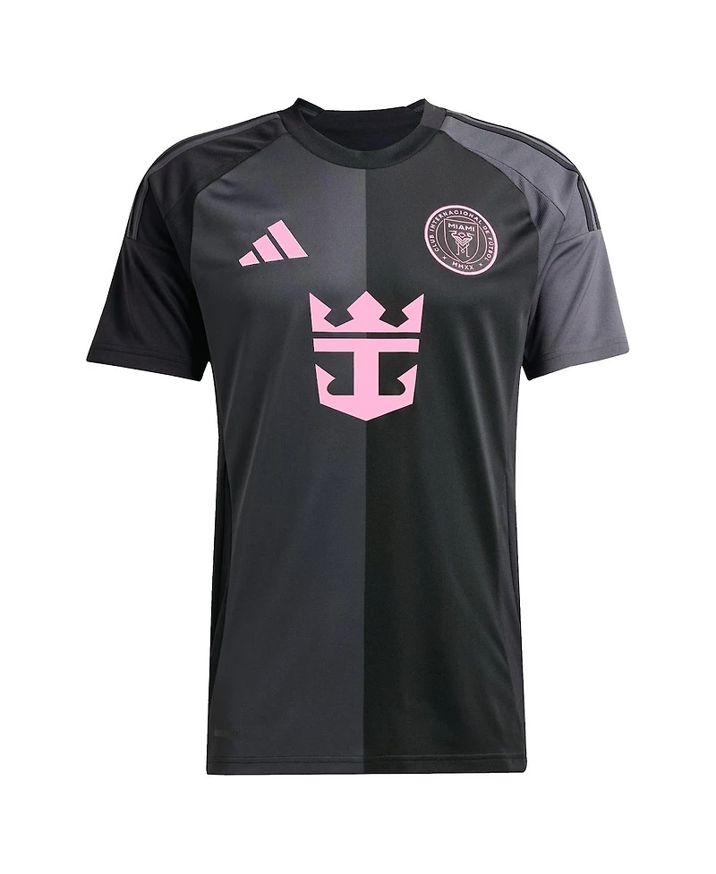 Adidas Men's Jordi Alba Ramos Black Inter Miami Cf 2025 The Fortitude Kit Replica Player Jersey