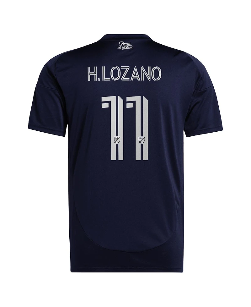 Adidas Big Boys and Girls Hirving Lozano Navy San Diego Fc 2025 State of Flow Replica Player Jersey