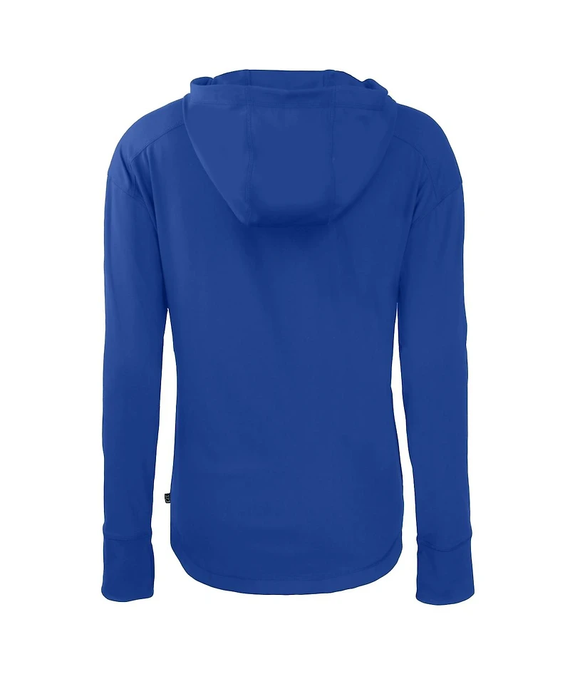 Cutter & Buck Women's Royal Los Angeles Dodgers Daybreak Eco Full-Zip Hoodie Jacket