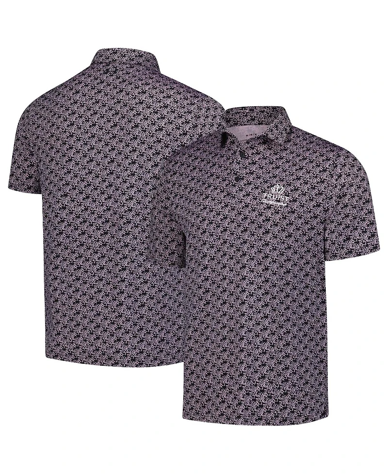 Under Armour Men's Black Truist Championship Playoff 3.0 Golden Eagle Polo Shirt