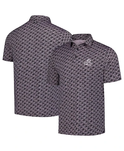 Under Armour Men's Black Truist Championship Playoff 3.0 Golden Eagle Polo Shirt