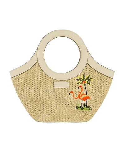 Tommy Bahama Flamingo Embroidery Tote