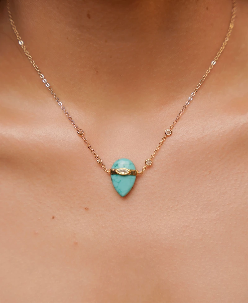 Ettika Turquoise Solstice Necklace