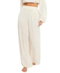 Lscn by Lascana Women's High Waisted Wide Leg Pants
