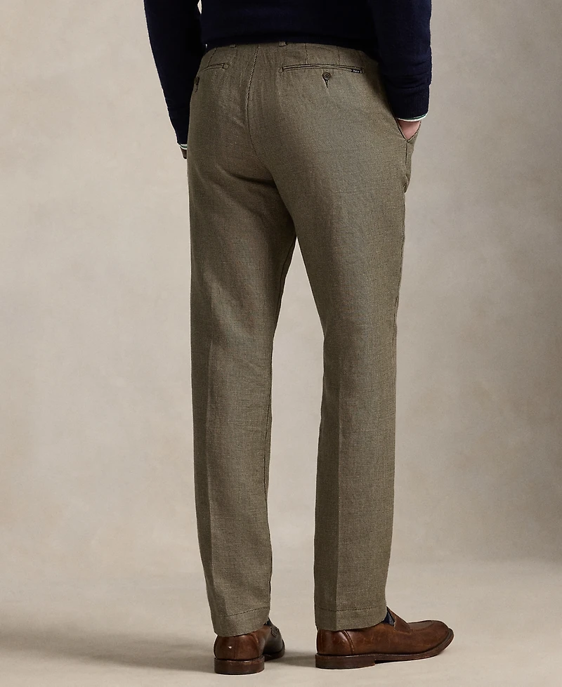 Polo Ralph Lauren Men's Straight-Fit Houndstooth Twill Pants