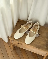 Dolce Vita Women's Relan Embellished Mary Jane Flats