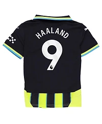 Puma Youth Erling Haaland Navy Manchester City 2024/25 Away Replica Player Jersey