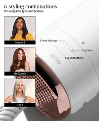 T3 Airebrush One-Step Smoothing and Volumizing Hair Dryer Brush