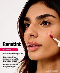 Benefit Cosmetics Liquid Lip Blush & Cheek Tint, 0.2 oz