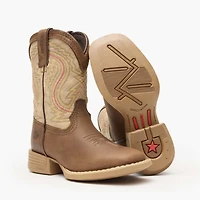 Durango Kids Lil' Rebel Pro Kids' Coffee and Bone Western Boot