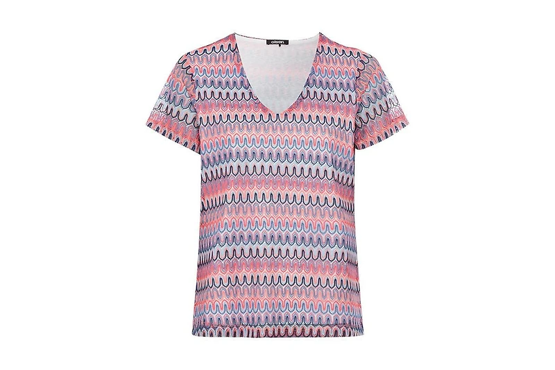 Olsen Women's Vibrant Lace T-Shirt