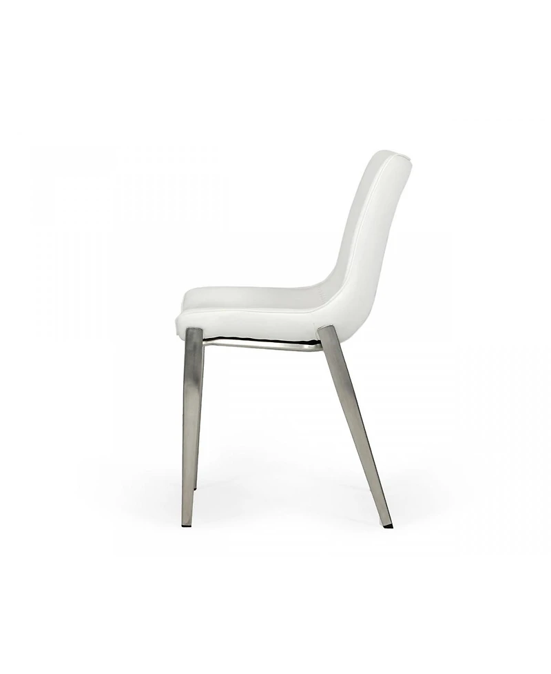 Modern Faux Leather Dining Chairs Set of 2 for Stylish Home Dining