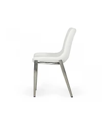 Modern Faux Leather Dining Chairs Set of 2 for Stylish Home Dining
