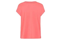 Olsen Women's Linen Mix T-Shirt