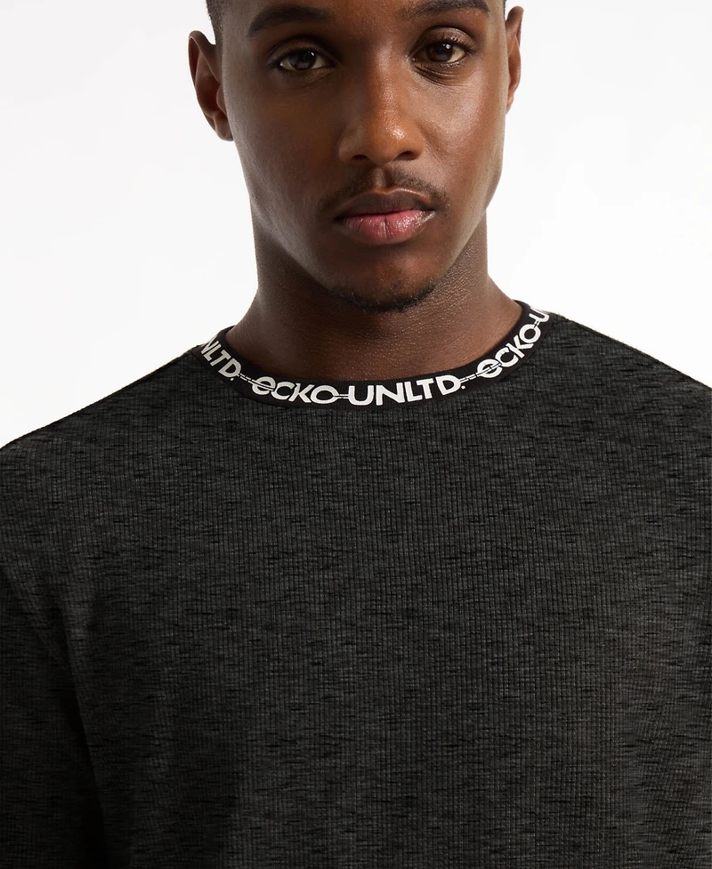 Ecko Unltd Men's Keep Your Head Up Thermal T-Shirt