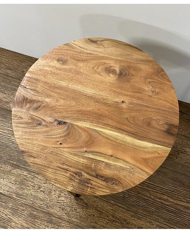 Rustic Modern End Table – Ideal for Living Rooms or Bedrooms