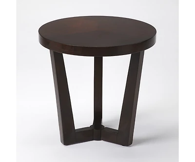 Contemporary Three-Leg Round End Table for Stylish Accent