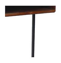 Solid Wood Square End Table – Minimalist Side Table with Sturdy Build for Home Spaces