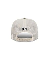 New Era Men's Light Beige/Olive Toronto Blue Jays 2025 Armed Forces Day 9SEVENTY Adjustable Hat
