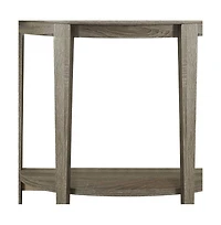 Modern End Table with Bottom Shelf for Storage