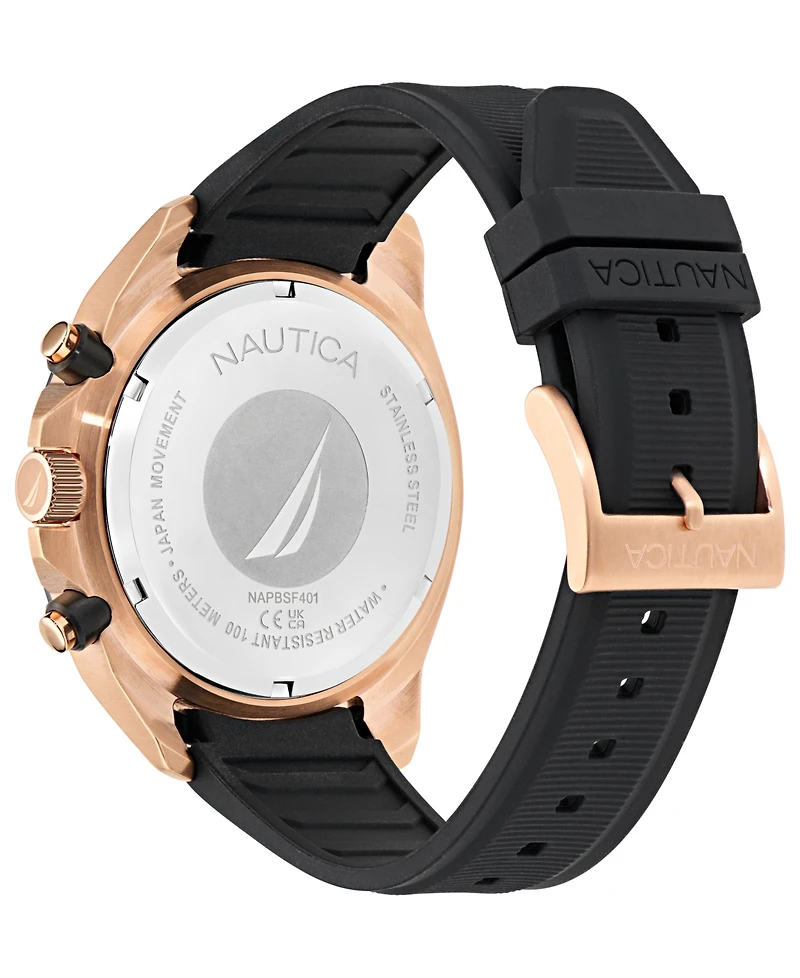 Nautica Men's Chronograph Silicone Watch