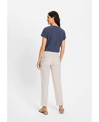 Olsen Women's Lisa Fit Straight Drawstring Pant