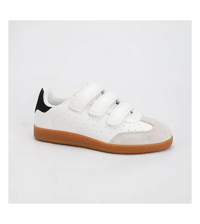Blake Triple-Strap Gum Sole Sneakers