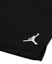 Jordan Little Boys Dri-fit Jumpman Woven Play Jersey T-Shirt & Mesh Shorts, 2 Piece Set
