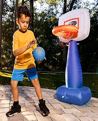 Franklin Sports Nerf AirHoop Kids Inflatable Basketball Hoop Set