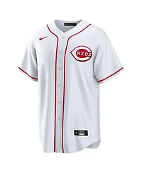 Nike Men's White Cincinnati Reds 1 Dad Home Replica Jersey