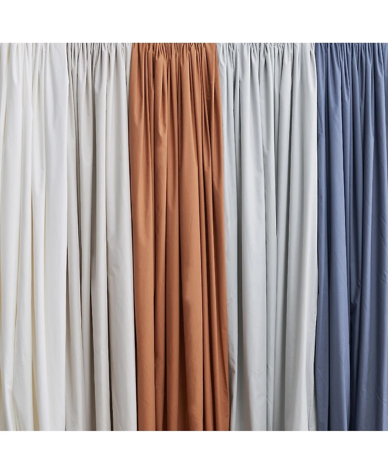 Verlee 100% Pima Cotton Percale 2 Pc Pillowcase Set