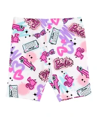 Barbie Toddler Girls T-Shirt and Bike Shorts Outfit Set