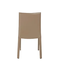Set of 2 Dining Side Chairs with Padded Seats