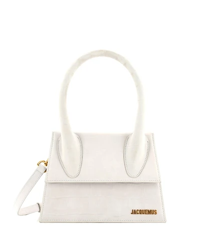 Pre-Owned Jacquemus Large Le Grand Chiquito Bag Embossed Suede