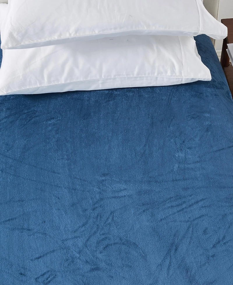 Linery & Co. Soft & Plush Velvet Single Fitted Sheet