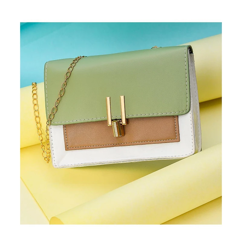 Women's Forest Mosaic Multicolor Mini Bag