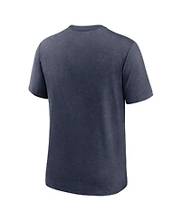 Men's Nike Heather Navy Houston Astros Home Spin Tri-Blend T-shirt