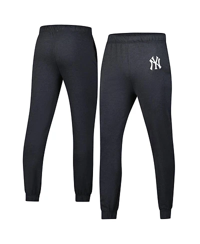 Fanatics Men's Heather Charcoal New York Yankees Fleece Jogger Pants