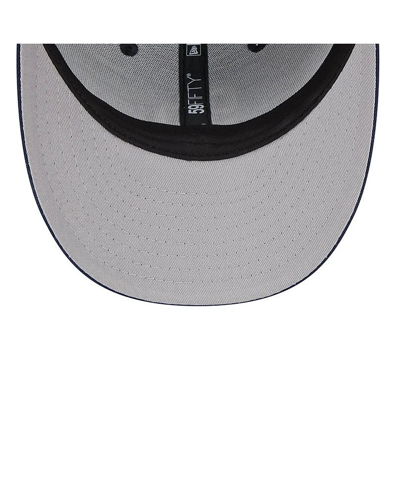 Men's New Era Navy San Diego Padres Oceanside Low Profile 59FIFTY Fitted Hat