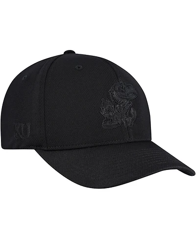 Top of the World Men's Black Kansas Jayhawks Reflex Performance Flex Hat